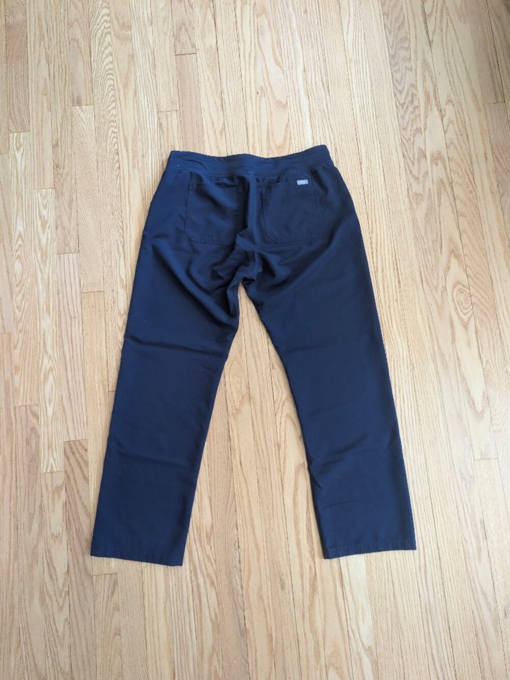 FIGS Livingston Basic Scrub Pants Men's Large 30" length navy Blue straight leg - Picture 2 of 11